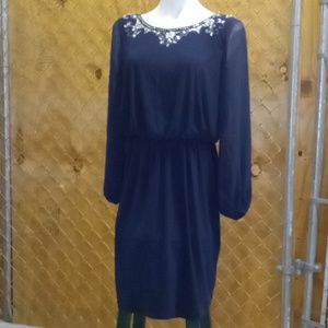 Alex Evenings Sequinned Tea Dress